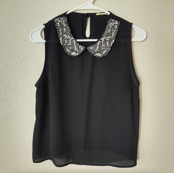 SOPRANO | Embellished Collar Top - Picture 1 of 5